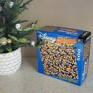 🎁Disney Mickey Mouse Double Sided 500 piece Puzzle